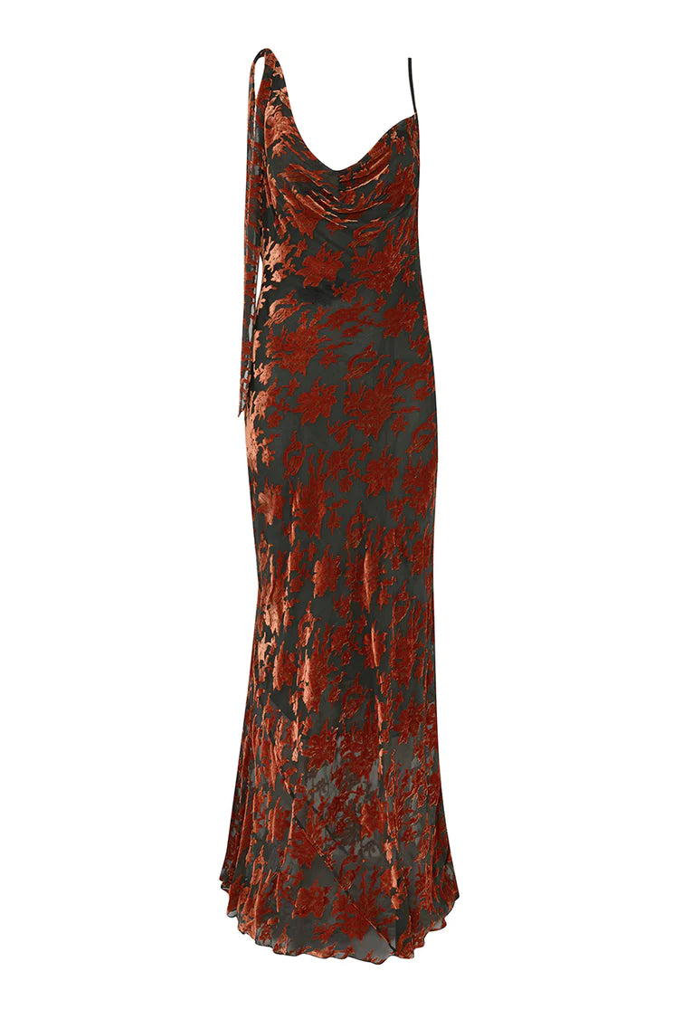 Zephyr Rose Maxi Dress