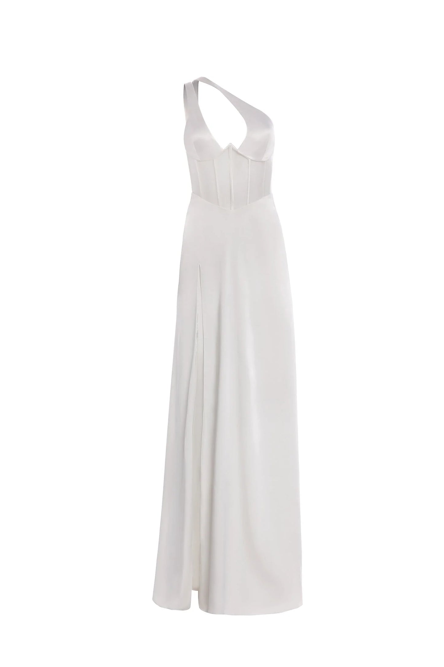 Lelia White Stain Gown