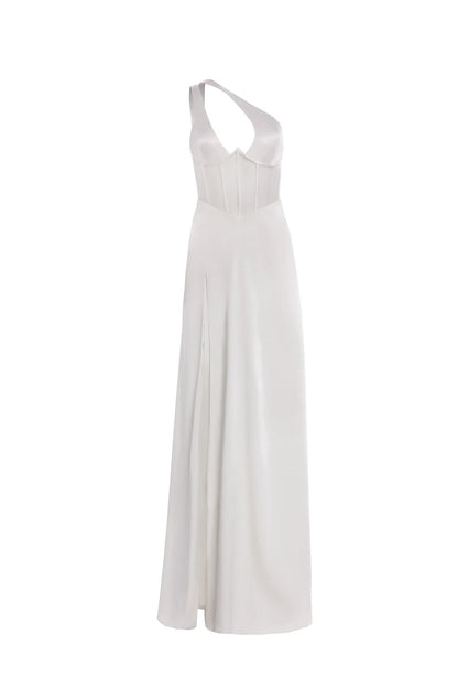 Lelia White Stain Gown