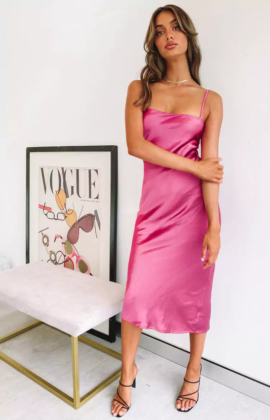 Maxi Pink Satin Formal Dress Pink Bliss Midi Dress Light Pink A Line Dress Margot Maxi Maxi Pink Satin Formal Dress Pink Bliss Midi Dress Light Pink A Line Dress Margot Maxi