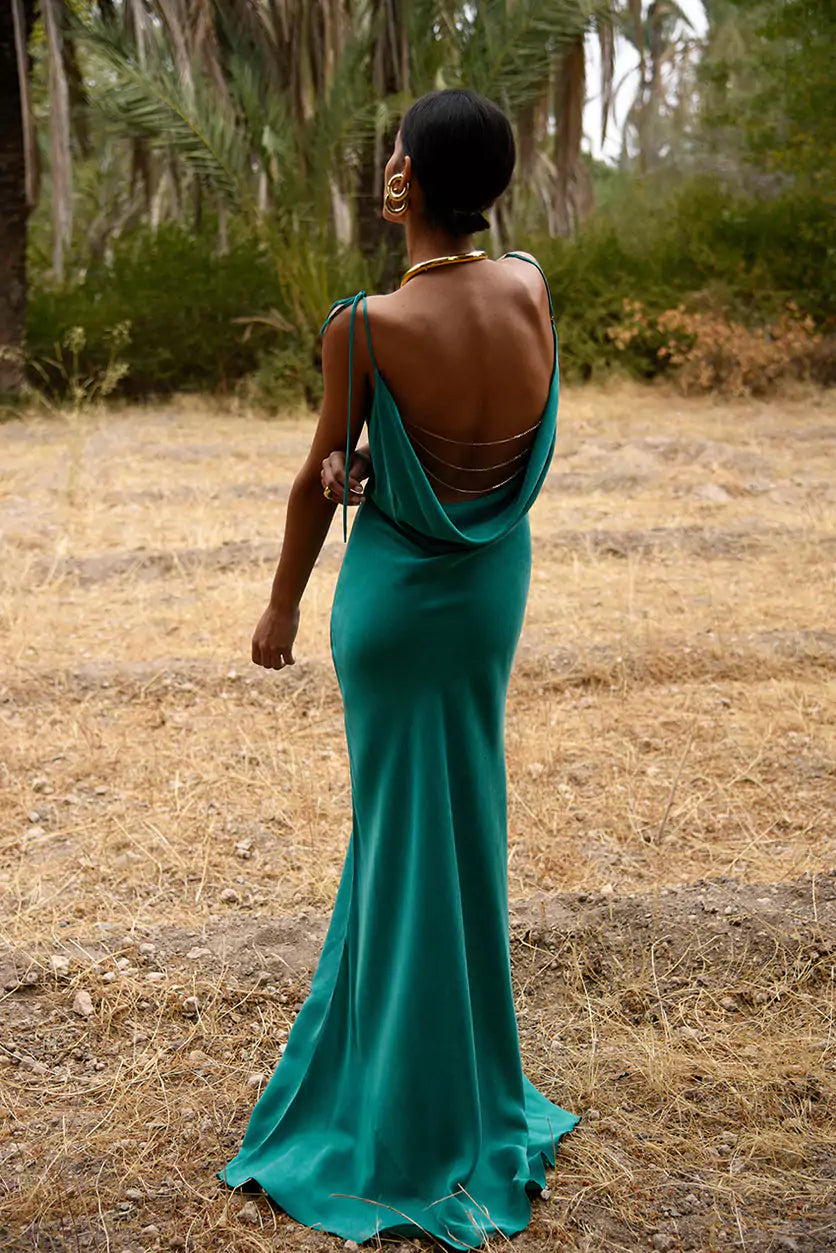 Shop the Tula Emerald Green Maxi Slip Dress | Rat & Boa | Cult Crush Shop the Tula Emerald Green Maxi Slip Dress | Rat & Boa | Cult Crush