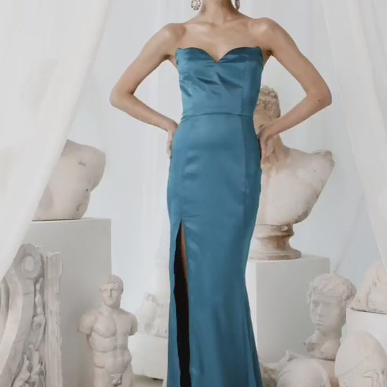 Bella Teal Gown - Dress for Matric Dance