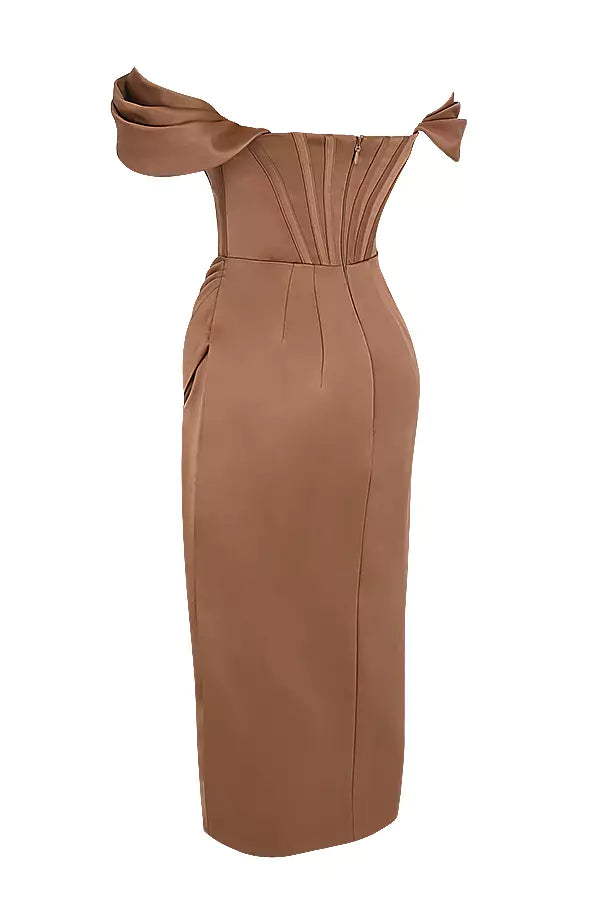 Rent Zina Toffee Dress | Corset Dress South Africa | Cult Crush Rent Zina Toffee Dress | Corset Dress South Africa | Cult Crush