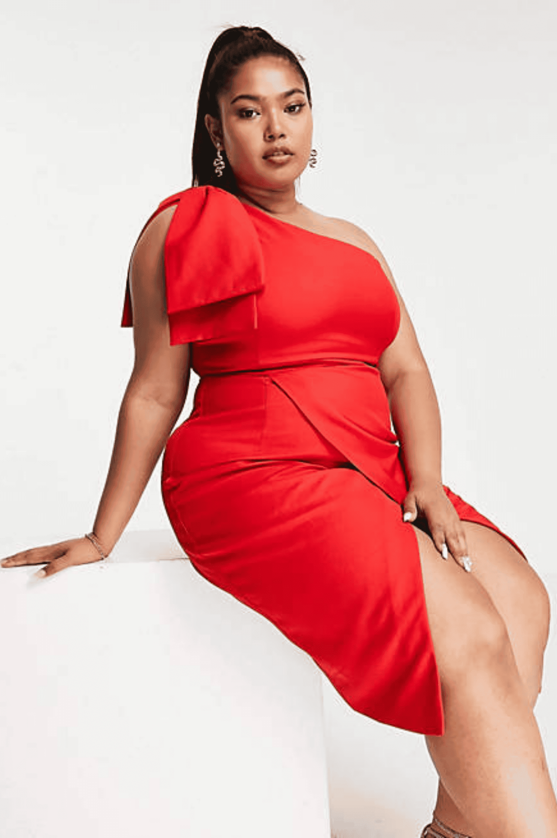 Wee Moda Plus Size Replying To Curvy Fashion Blogger (Watercolor