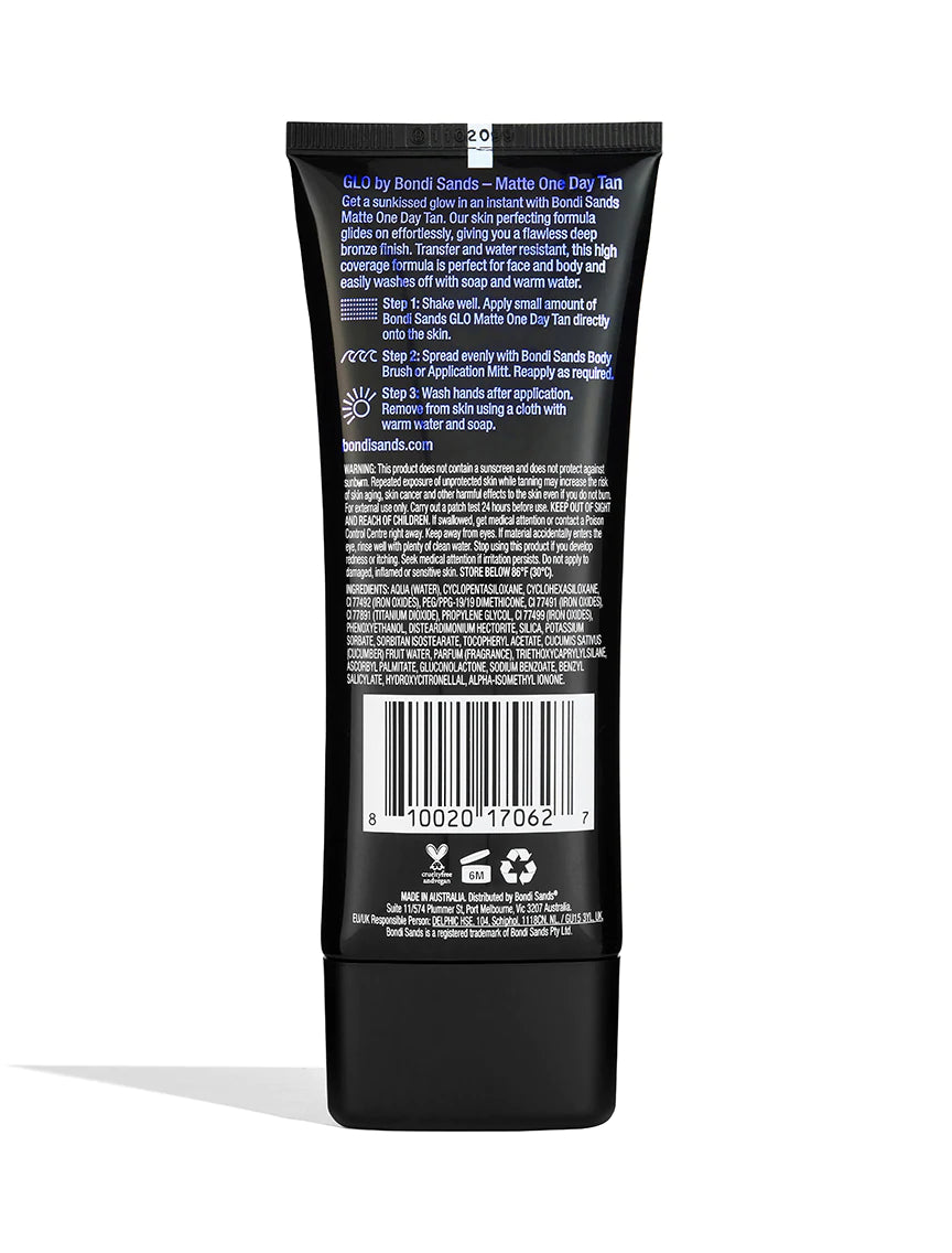A tube of black shave cream on a white background.